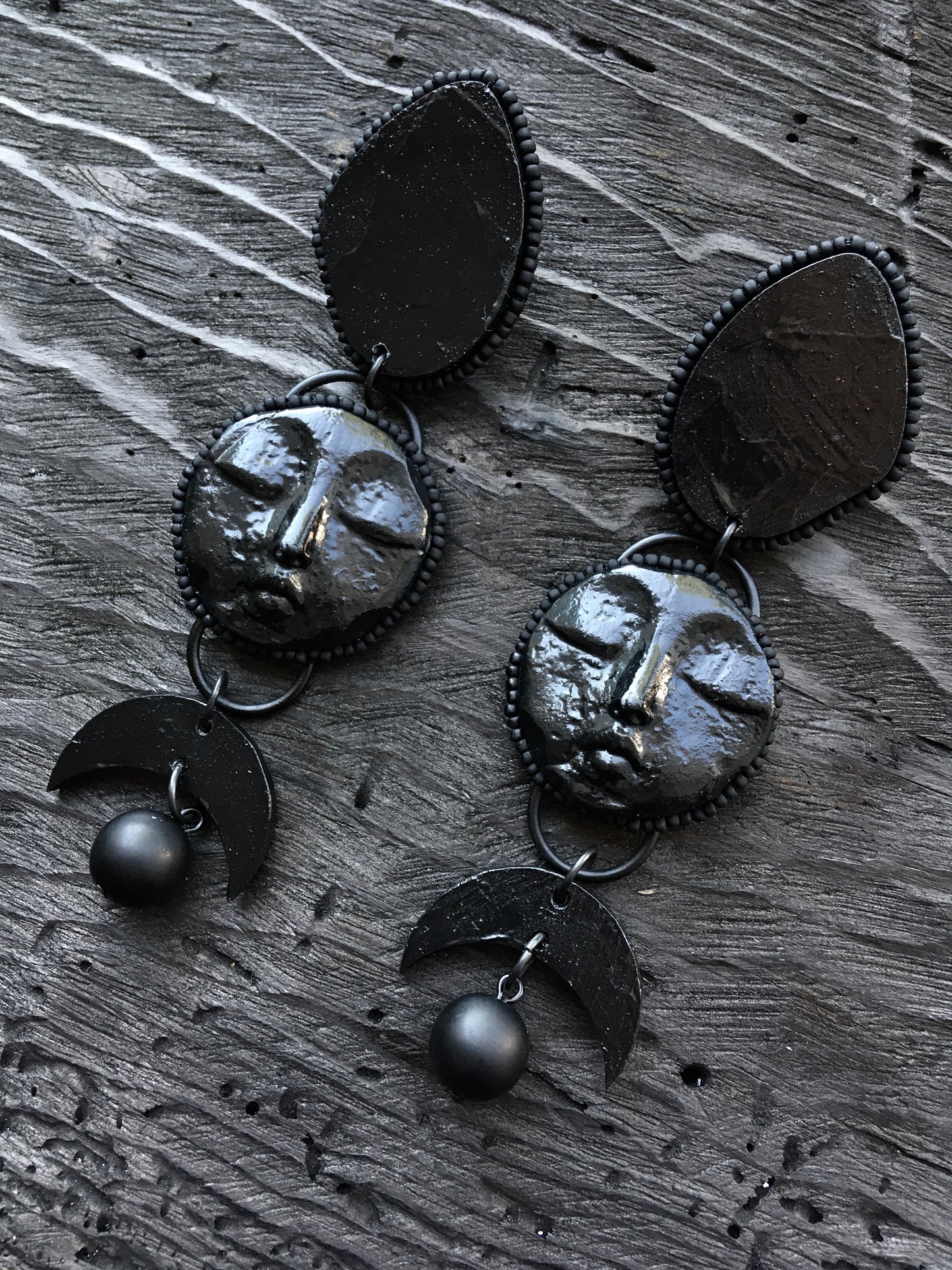 MOON EARRINGS