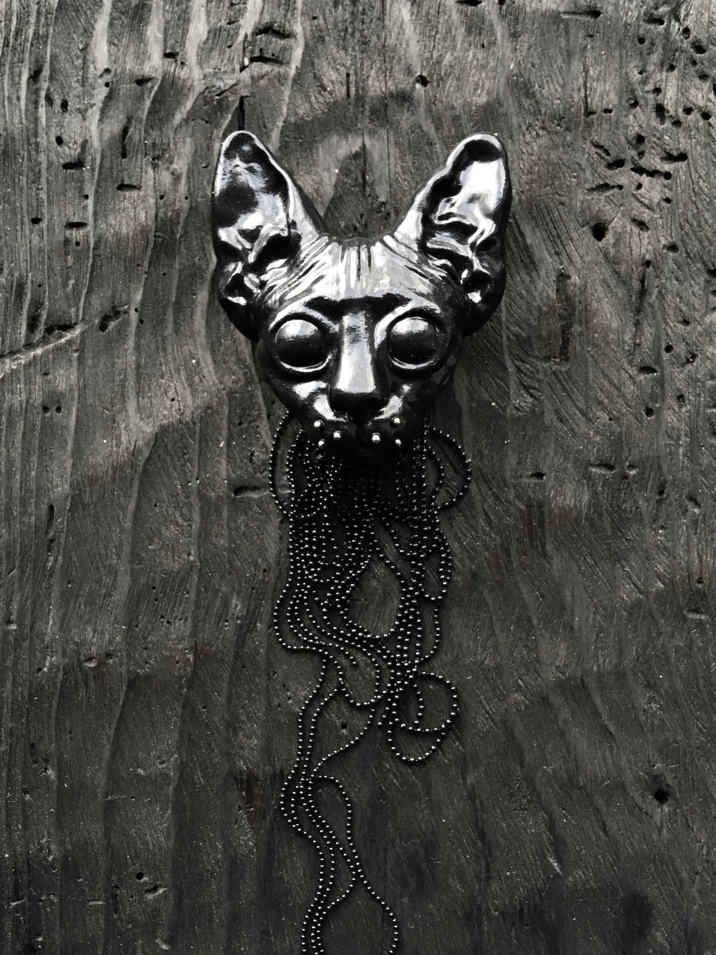 SPHYNX CAT BROOCH