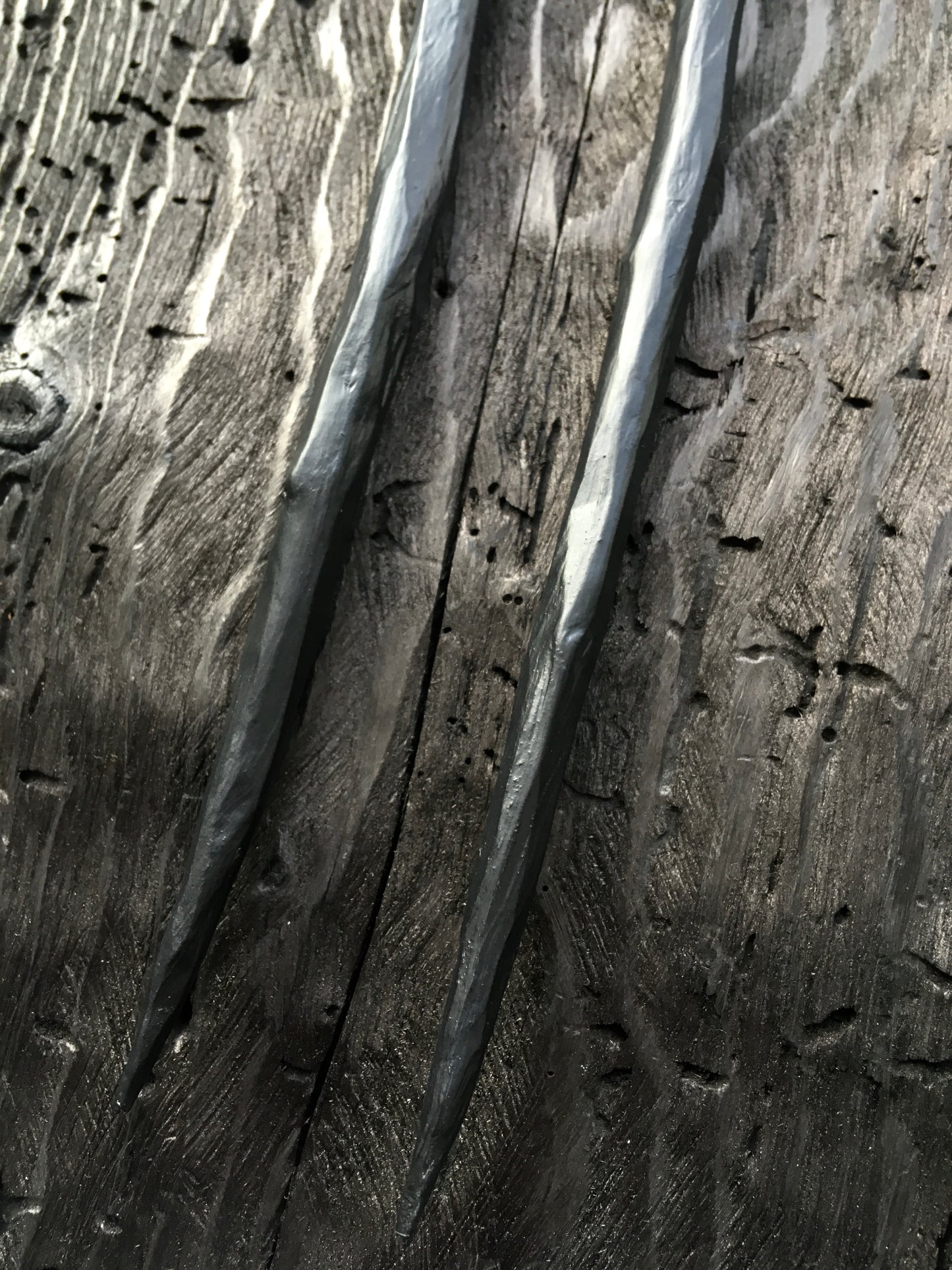 HAND CARVED HAIR PIN