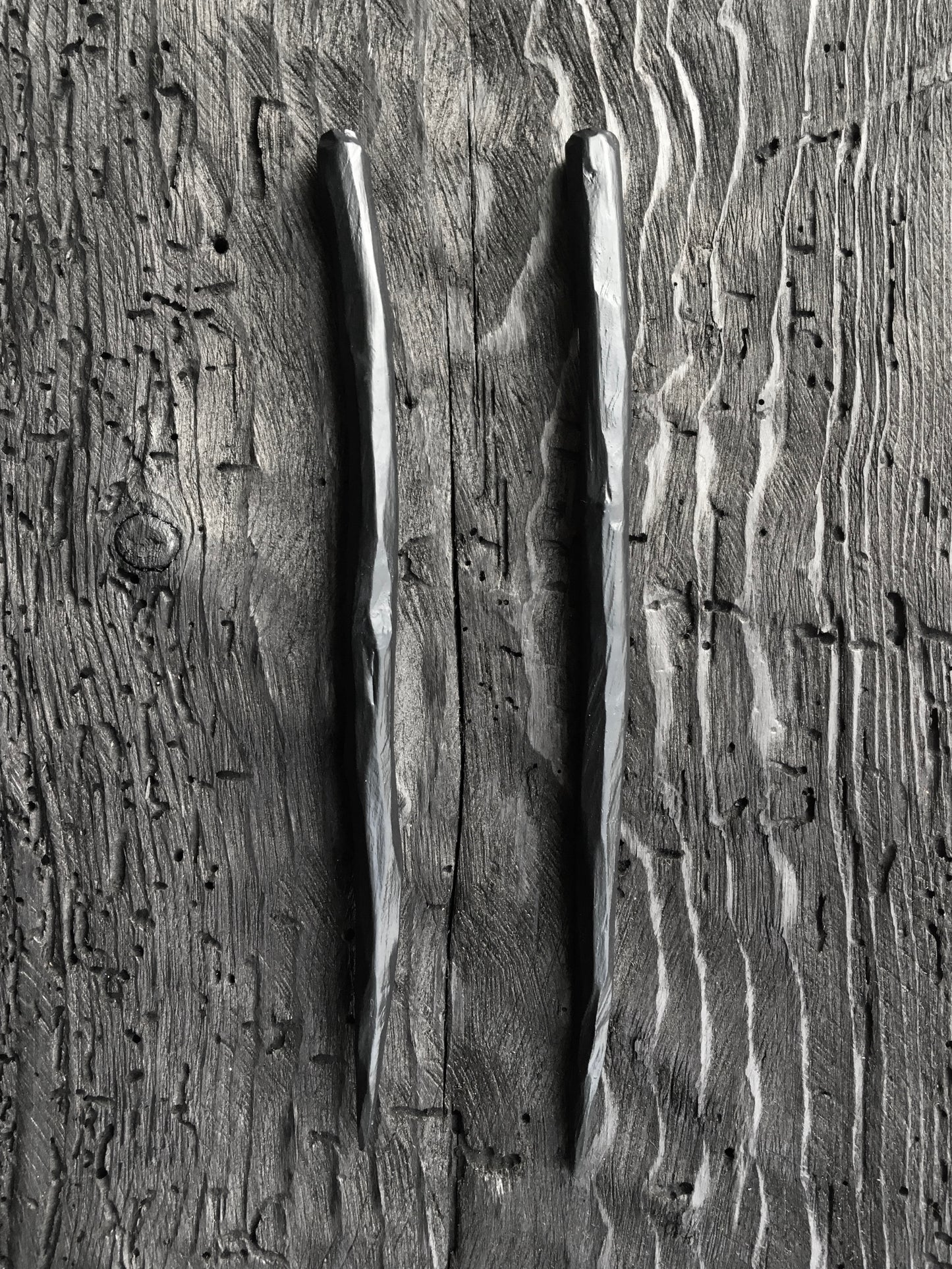 HAND CARVED HAIR PIN