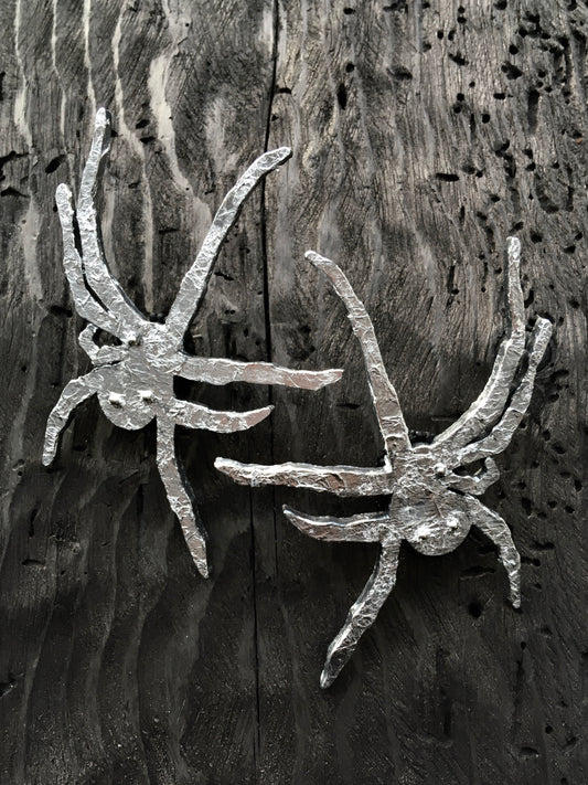 BOLD SPIDER EARRINGS